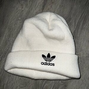 Adidas Classic White Knit Hat